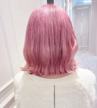 ショート カラー 🎀可愛くします💗 空きあり✨のヘアスタイル