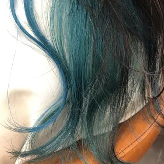 ミディアム カラー 竹下 了史のヘアスタイル