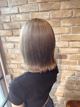 ミディアム 🧡ミルクティー/ レイヤー🧡ショウナのヘアスタイル