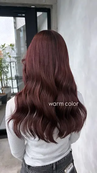 ロング カラー 茅ヶ崎/ハイトーン/ Ramuのヘアスタイル