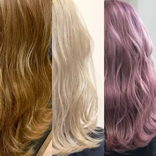 カラー ❁*EARTH/A 島崎千夏❁⃘*.ﾟのヘアスタイル