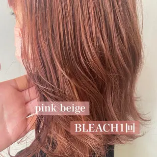 ミディアム カラー 舟橋 りんかのヘアスタイル