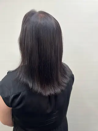 カラー 松井 咲樹のヘアスタイル
