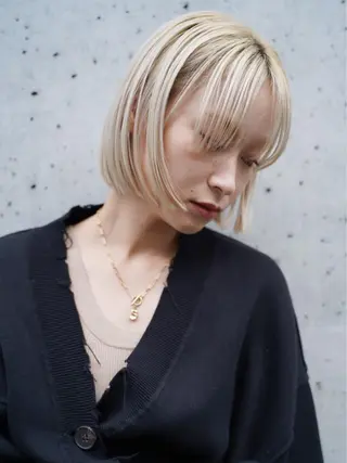 ショート 似合わせ×美髪改善✨ Yutoのヘアスタイル