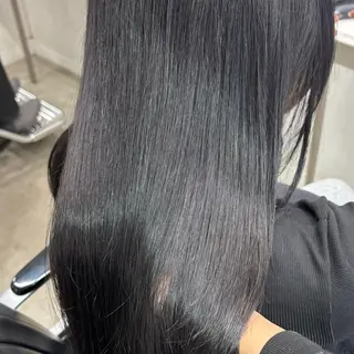 ロング カラー 髪質改善ストレート /暖色カラー🎀🪞のヘアスタイル