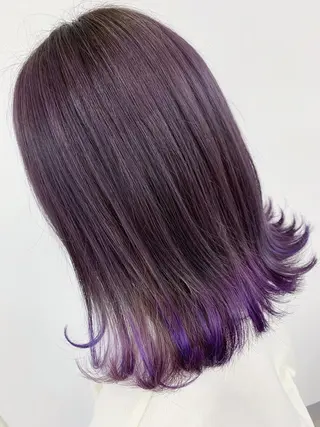 ミディアム 🌿佐山 絵梨佳🌿 Recharme新保のヘアスタイル