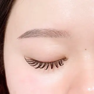 カラー パーマ 🐈似合わせ眉/ 韓国風束感まつげ🐈のマツエク・マツパデザイン