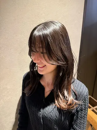 ロング RINKA🎀 韓国風ボブのヘアスタイル