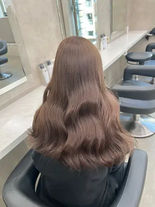 セミロング レイヤー/韓国❣️ 髪質改善/亘紘輝のヘアスタイル