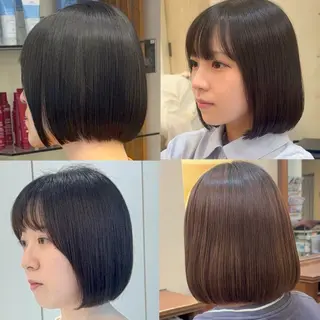 ショート ガレリアエレガンテ名駅店所属・【ショート/ボブ 丸みショート】深萱のヘアスタイル
