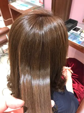 ロング カラー 大阪長居🌱野見山 卓也のヘアスタイル