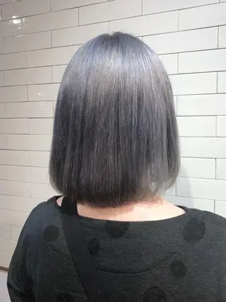 ショート 🤍髪質改善➕透明感 カラー🤍川上葵のヘアスタイル