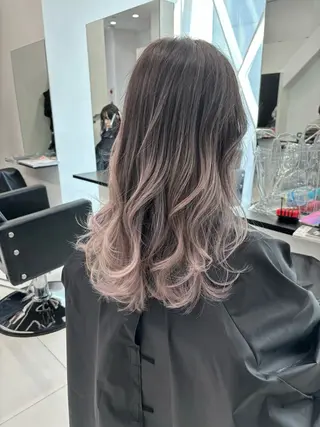 ロング 韓国レイヤー/ヘア カラー🎀ayamiのヘアスタイル