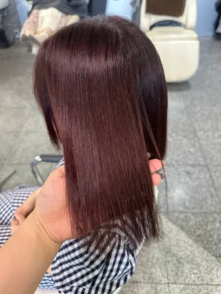 カラー 町田 里奈のヘアスタイル