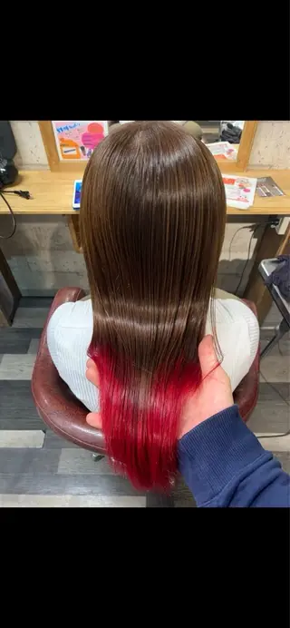 ロング レディースカット無料 ゆうな🐇のヘアスタイル