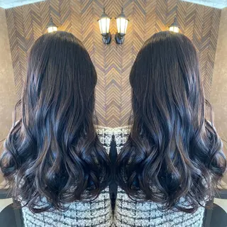 ロング カラー tocca 💜石田愛結💜のヘアスタイル