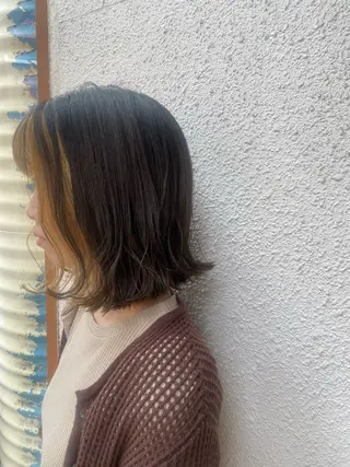 カラー sato harunaのヘアスタイル