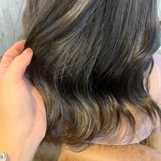 セミロング カラー 🌷L'oeuf 【ﾙﾌ】ホシカワ🌷のヘアスタイル