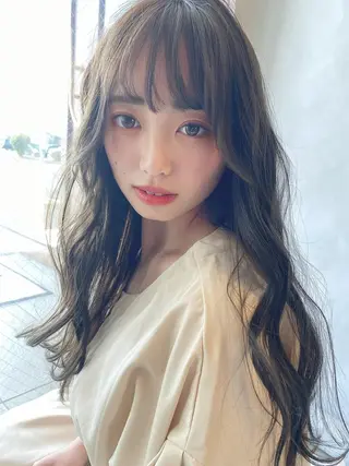 セミロング 具志 正太のヘアスタイル