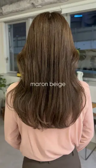 ロング MASHU 梅田 凜花⭐️⸝⸝꙳のヘアスタイル