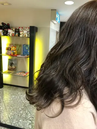 ミディアム カラー ヘアアレンジ ボブ/ミニボブ/ 立河今日子のヘアスタイル