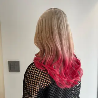 ロング Riru🍒desi gn color🍒のヘアスタイル