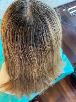 カラー 髪質改善×艶カラー ANDIAMO 楓のヘアスタイル