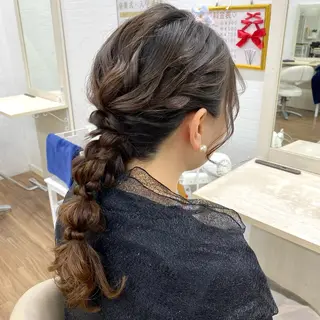 ロング ヘアアレンジ GLOSS♡ ヤマガミコウジのヘアスタイル