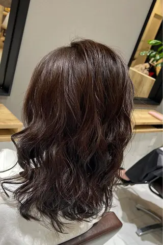 ロング パーマ ルクール喜多町店 コムロのヘアスタイル