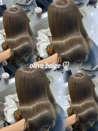 ロング カラー 韓国レイヤー×モテ髪 /MITSUKI🤍のヘアスタイル