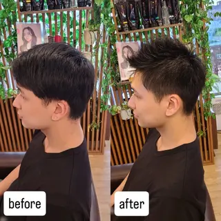 メンズ シ マのヘアスタイル