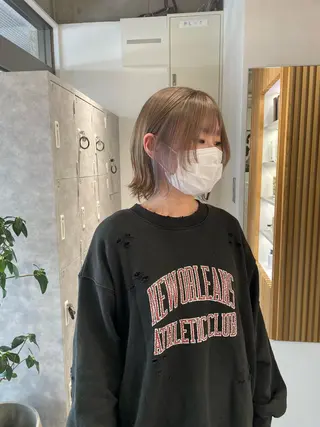 ショート カラー 月100人以上 髪質改善施術｜谷口のヘアスタイル