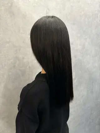 セミロング NUMBER 天王寺YUYAのヘアスタイル