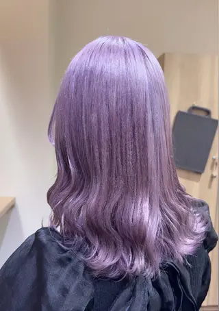 セミロング カラー ヘアアレンジ 久保田 あやねのヘアスタイル