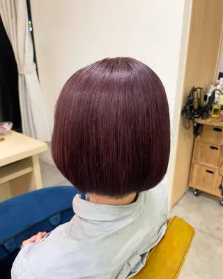 ショート カラー カラーモデル/Un Fleur/田口流名のヘアスタイル