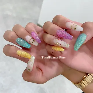 ネイル nail&eyelash Rine所属・Rine 放出 (リネ)のネイルデザイン