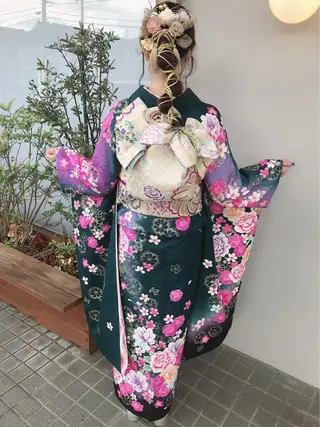 ヘアアレンジ 心と華 まさきのエステ・リラクイメージ