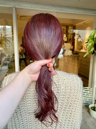 ロング カラー BELLA阿部野 TOMOMIのヘアスタイル