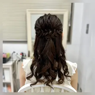 ヘアアレンジ 似合わせヘアメイク 💐オダギリチアキのヘアスタイル