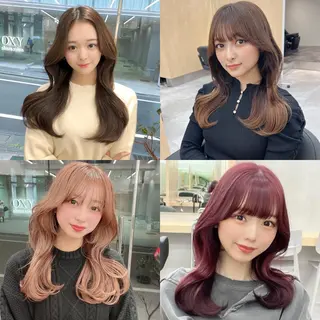 ロング カラー 🪞上品で可愛い韓国 ヘア🪞Rikutoのヘアスタイル