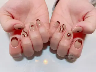 ネイル nail salon ラピスラズリのネイルデザイン