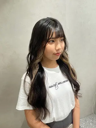 カラー 韓国ヘア/レイヤー Londエレンのヘアスタイル