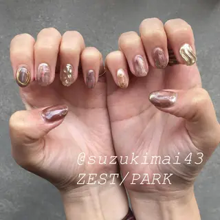ネイル 【似合わせ提案】鈴木 舞のネイルデザイン