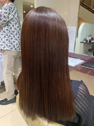 ロング 大島 裕也のヘアスタイル