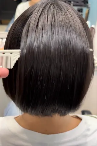 ショート カラー SALOWIN梅田 サロウィン所属・縮毛•酸性矯正特化/ 美髪•髪質改善/KJのヘアスタイル