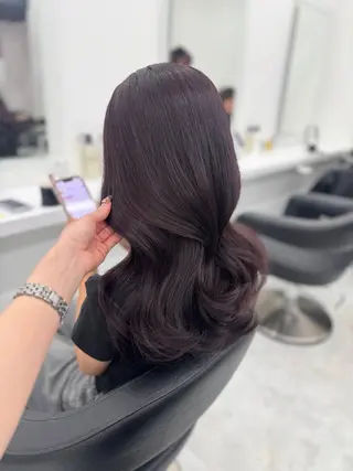 セミロング カラー 💖透明感カラー＆暗 髪専門💖Akariのヘアスタイル