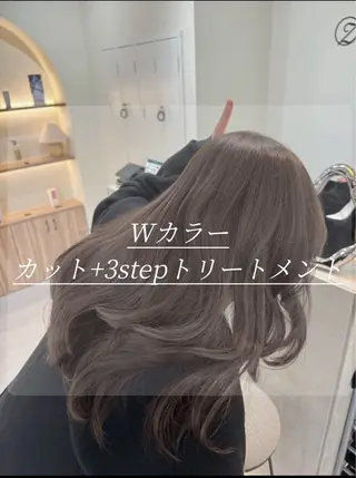 ロング 🩶レイヤー/艶髪/ 顔周り/韓国風/輝士のヘアスタイル