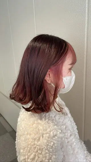 カラー ROSSO所属・大日向 彩音のヘアスタイル