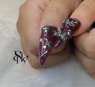 ネイル Spiky とうげ ふうかのネイルデザイン