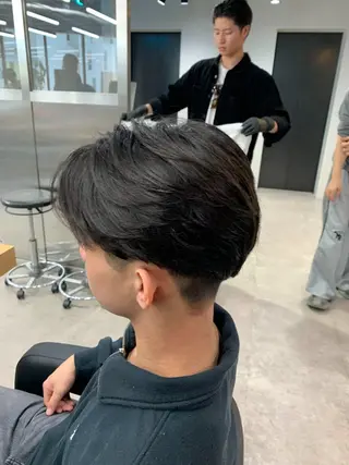 ショート パーマ メンズ メンズ🐺カラー／ 垢抜け🔥木村晴希のヘアスタイル